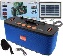 Przenośny Głośnik Radio Bluetooth Solar Bezprzewod