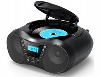 Przenośny Odtwarzacz CD Boombox do domu z Bluetooth