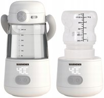 Przenośny Podgrzewacz Do Butelek Mleka Wody Pokarmu Turystyczny 2W1