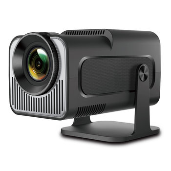 Przenośny projektor z systemem Android 11, 4K, 390ANSI, HY320, gość, Wifi6, BTpig, kino 1920*1080P, ultrawysokiej rozdzielczości przenośny, inteligentny projektor do salonu - No name