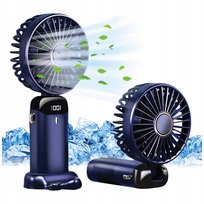 Przenośny Wentylator Ręczny Mini Usb Składany Wiatrak Biurkowy 5000 Mah