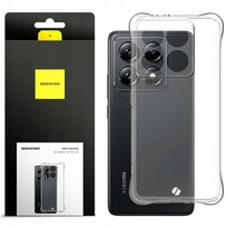 Przerzoczyste bezbarwne etui plecki Anti-Shock Spacecase do Xiaomi 14T Pro 5G Spacecase