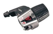 Przerzutka rowerowa microSHIFT DS45-7R 7x Twist Shifter | BLACK