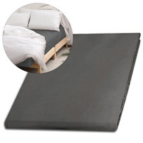 Prześcieradło 160x220 bez Gumki Satyna Bawełniana Jednolite Antym