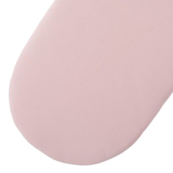 Prześcieradło bawełniane do kosza mojżesza / gondoli z gumką-  BRUDNY RÓŻ - Like Moses