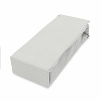 Prześcieradło bawełniane z gumką 90x200 Fashion szare jednobarwne Faro