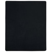 Prześcieradło Jersey 160x200 cm, czarne