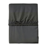 Prześcieradło mikrosatynowe 120x200 grafitowe jednobarwne z gumką Poly