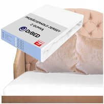 Prześcieradło z Gumką Bawełniane Jersey 100x200 BIAŁE Oddychające Polskie