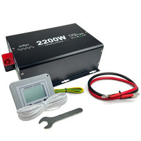 Przetwornica samochodowa 12V/230V Polion 2200W czysty sinus