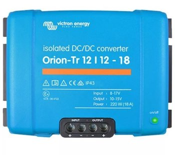 Przetwornica samochodowa Victron Energy Orion-Tr 12/12-18A 220 W (ORI121222110) - Victron Energy