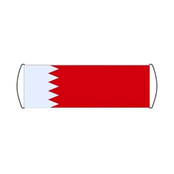 Przewijany baner Flaga Bahrajnu 17x50cm - Inna producent