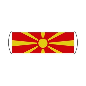 Przewijany baner Flaga Macedonii Północnej 17x50cm - Inna producent