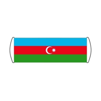 Przewiń baner Flaga Azerbejdżanu 17x50cm - Inna producent