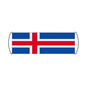 Przewiń baner Flaga Islandii 17x50cm - Inna producent