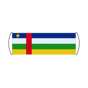 Przewiń Baner Flaga Republiki Środkowoafrykańskiej 17x50cm - Inna producent