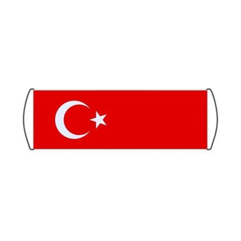 Przewiń baner Flaga Turcji 17x50cm - Inna producent