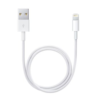 Przewód APPLE Lightning - USB, 0.5 m, biały - Apple
