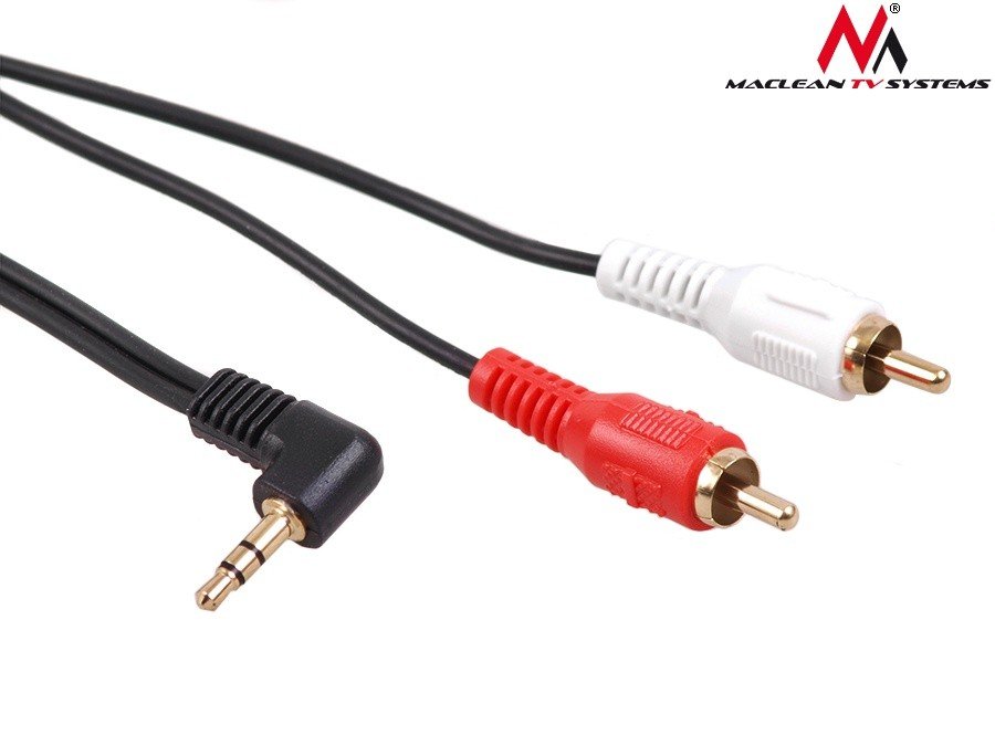 Przewód jack 3.5mm - RCA MCTV-824 MACLEAN, 1 m