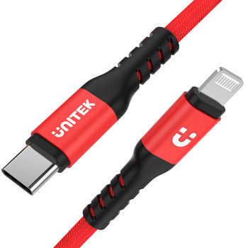 Przewód Unitek Lightening - USB-C MFI PRO C14060RD, 1 m - Unitek