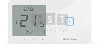 Przewodowy włącznik światła poj. z regulatorem pokojowym czarny WSR-01ML Tech Sterowniki - Inny producent