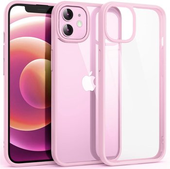 Przezroczyste Etui Obudowa Do Iphone 12 / 12 Pro - Różowy - Bowi