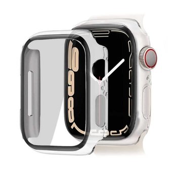 Przezroczyste etui ochronne ze szkła hartowanego do Apple Watch 8/7 (45 mm) OCIODUAL - OCIODUAL