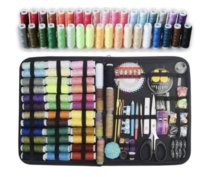 Przybornik krawiecki przybory akcesoria do szycia duży zestaw 226 elementów