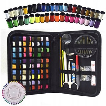 Przybornik Krawiecki Zestaw Do Szycia Etui Igły Nici Szpilki Duży Szydełko - VERK GROUP