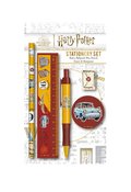 Przybory szkolne Harry Potter Zestaw długopis linijka ołówek temperówka gumka - Harry Potter