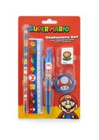 Przybory szkolne Super Mario Zestaw długopis linijka ołówek temperówka gumka