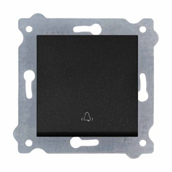 Przycisk dzwonkowy  Exen Czarny Metalik - EXEN