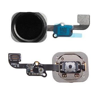 Przycisk Home Button Taśma Flex iPhone 6 / 6 Plus (Black) - DFX