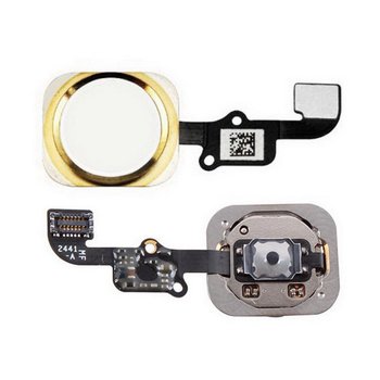 Przycisk Home Button Taśma Flex iPhone 6/6 Plus (Gold) - DFX