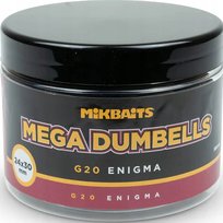 PRZYNĘTA KULKI KARPIOWE MIKBAITS GANGSTER MEGA DUMBELLS G20 ENIGMA 24X30MM
