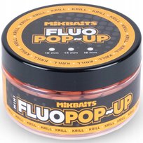PRZYNĘTA KULKI PŁYWAJĄCE POP UP MIKBAITS MINI FLUO KRILL 10 MM 100 ML