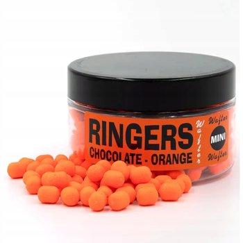 PRZYNĘTA KULKI WAFTERS DUMBELLS RINGERS MINI CHOCOLATE ORANGE 8X6 MM - Ringers