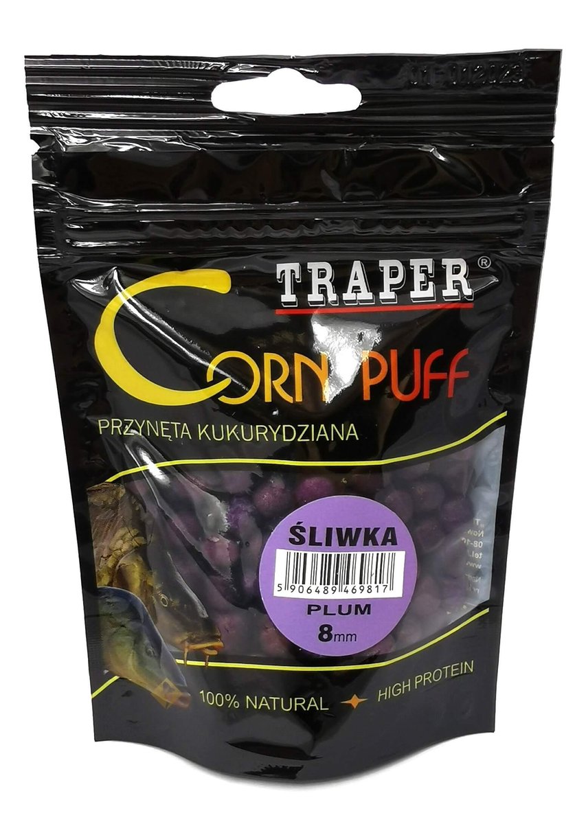 Przynęta Pływająca Traper Corn Puff 8mm - Śliwka - Traper | Sport Sklep ...