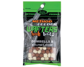 Przynęty haczykowe Lorpio Hook Baits Wafters Dumbells 8x10mm - Lorpio