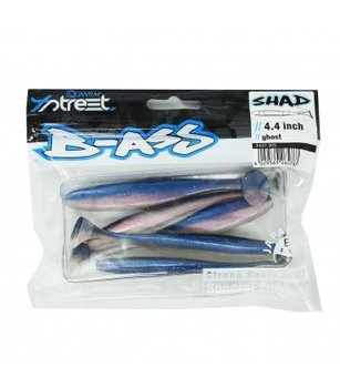 Przynęty Quantum 4Street B-Ass Shad 11Cm 5 Sztuk Quantum 4Street B-Ass Shad Ghost - Quantum