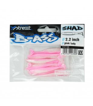 Przynęty Quantum 4Street B-Ass Shad 5.6Cm 10 Sztuk Quantum 4Street B-Ass Shad Pink Lady - Quantum