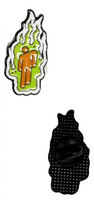 Przypinka Billie Eilish bad guy logo Metal Pin Inna marka