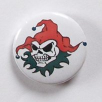 przypinka CLOWN SKULL Inna marka