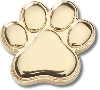 Przypinka Crocs Jibbitz Ozdoba Do Butów Gold Dog Paw Crocs