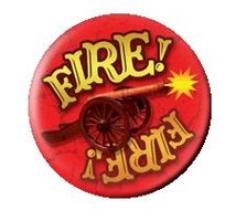 przypinka FIRE Inna marka