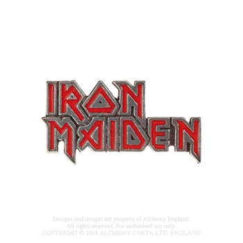 Przypinka Iron Maiden - Enamel Logo - Inna marka