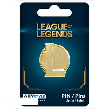 Przypinka LEAGUE OF LEGENDS - Logo - League of Legends