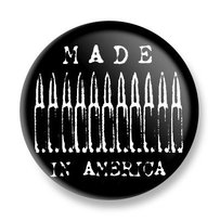 przypinka MADE IN AMERICA Inna marka