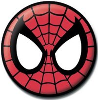 Przypinka Marvel Spider-Man Oczy przypinki do plecaka na agrafkę Marvel