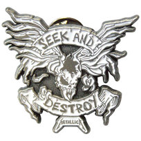 przypinka METALLICA - SEEK & DESTROY Inna marka